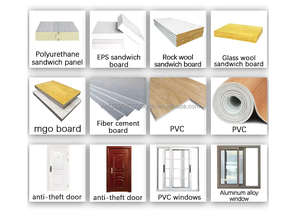 Casa Contenedor Desmontable Prefabricada, Construcción de Acero, Diseño Chino, Casa Móvil y Almacén, Ensamblaje - Product Image 3