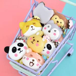 Bonitos abalorios de resina de dibujos animados con cabujón plano de animales para DIY, accesorios de joyería Diy, decoración de cuaderno marcado - Product Image 3