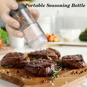 Nouveau shaker à épices portable 2-en-1 avec couvercle hermétique pour <span class=keywords><strong>camping</strong></span> cuisine barbecue RV <span class=keywords><strong>mini</strong></span> <span class=keywords><strong>salière</strong></span> et <span class=keywords><strong>poivrière</strong></span> ensemble étanche à l'humidité - Product Image 6