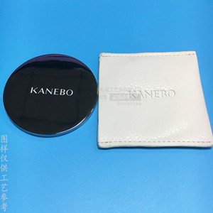Kanebo Round <b>Makeup</b> <b>Mirror</b> Bright Nickel Zinc Alloy Portable Home Use Geometric Shape Single Sided Touch Up <b>Mirror</b> - Product Image 2