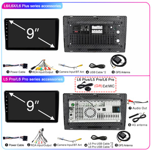 <span class=keywords><strong>Radio</strong></span> de Coche Estéreo LEHX Portátil 2DIN Android 12 WiFi 4G+5G CarPlay GPS para Ford <span class=keywords><strong>Fusion</strong></span> 2005-2012 con Reproductor - Product Image 6