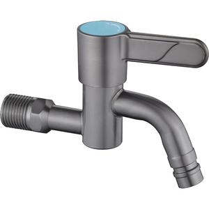 Hezee Tùy Chỉnh Quý Lần Lượt Vòi Nước Sang Trọng Thép Không Gỉ Nước Lạnh Treo Tường Vòi Nước Gốm Van Lõi Cho Máy Giặt - Product Image 1