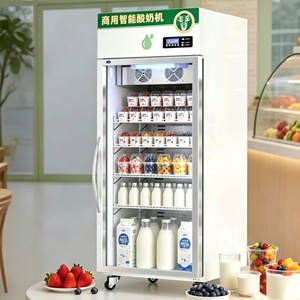 Machine à yaourt professionnelle à porte unique, armoire de fermentation intelligente avec refroidissement automatique pour les magasins de produits laitiers artisanaux - Product Image 2