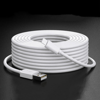Câble d'extension USB-A vers USB-C mâle-femelle, nouveau matériel industriel, 5M à 30M, cordons de données en tissu