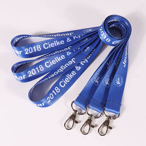 Personalisiertes Bedrucktes Polyester-Schlüsselband mit Haken Umweltfreundlicher Sonnenblumen-Ausweishalter Hochwertiger Kartenhalter - Product Image 5