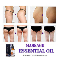 Huile Essentielle Raffermissante et Liftante pour l'Augmentation des Hanches, Huile de Massage pour des Fesses Lisses et Volumineuses, Huile de Soin à Marque Privée