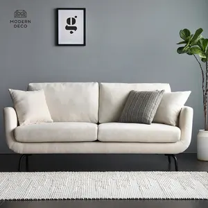 fabric sofa canape white nvay blue 2022 new nordic danish design scandinavian style oem manufacturer modern couch sofa 3