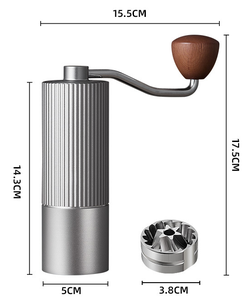 Moulin à <span class=keywords><strong>café</strong></span> manuel en acier inoxydable Moulin à <span class=keywords><strong>café</strong></span> manuel de qualité supérieure - Product Image 5