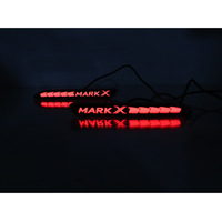 Feu arrière LED Dragon Scale pour pare-chocs de Reiz, Camry, Alphard, Sienna – Clignotant séquentiel, feu de position, feu stop