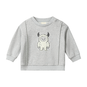 Sudadera Informal Holgada con Bordado de Dibujos Animados para Niñas, Ropa Infantil de Primavera/Otoño, Personalizada y Lista para Enviar - Product Image 1