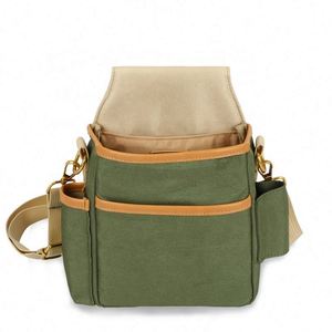 Sac de transport de luxe robuste et personnalisé pour outils de golf, fabriqué en usine BSCI, avec pochette ceinture pour électricien, charpentier et constructeur - Product Image 2