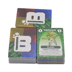 Tarjetas Educativas Ecológicas Personalizadas con Temática de Plantas, Cartulina Brillante Barnizada de Doble Cara, Esquinas Redondeadas, Estilo Europeo - Product Image 3