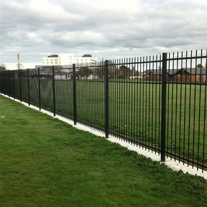 Hàng rào bài vườn hàng rào gang hàng rào rèn kẽm thép hàng rào Bảng điều khiển sắt hàng rào tấm đen hình ống nhôm hàng rào - Product Image 4