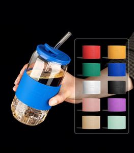 Juego de 2 Tapas de Silicona Reutilizables y Ecológicas de 16 oz, Funda Universal a Prueba de Fugas para Vasos, Tazas Mason, Accesorios Portátiles - Product Image 1