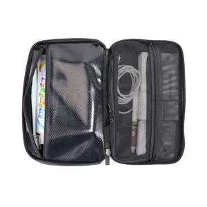 2024 personnalisé luxe mode hommes Polyester tissu pour pochette de gymnastique résistant à l'eau voyage organisateur fermeture à glissière - Product Image 1