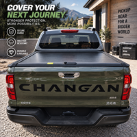 Couverture de benne en alliage d'aluminium modifiée et améliorée, avec hayon haut et boîte arrière, pour pick-up JMC Avenue Dadao Explorer