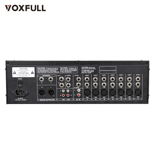 Mezclador profesional Voxfull AK49, consola mezcladora de 9 canales con efecto de reverberación, mezclador de interfaz en vivo USB para <span class=keywords><strong>Karaoke</strong></span> en casa - Product Image 2