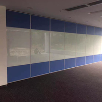 Customized Movable Operable Glass Wall System Tempered Glass Partition for Office & Conference Room