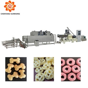 Trung Quốc 200-1000 kg/giờ điện Ngô căng phồng thực phẩm đùn đôi vít máy đùn cho bột mì chip 220V bánh lõi - Product Image 6