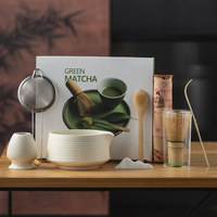 Forme de filetage de vis personnalisable japonais japonais boîte d'accessoires de thé Matcha de qualité cérémonielle