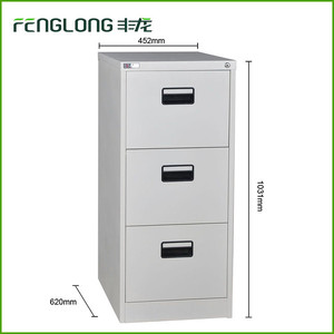 Armoire de rangement de bureau en acier, classeur vertical avec tiroirs verrouillables, armoire de classement en métal sécurisée avec protection <span class=keywords><strong>antirouille</strong></span> - Product Image 2