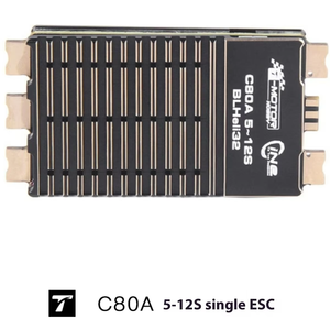 C80A T-MOTOR Mini Dron RC, Piezas de Carreras Aéreas, ESC Individual Dedicado 5-12S, Motor de Control Remoto de Plástico para Coches, Molde Privado - Product Image 3