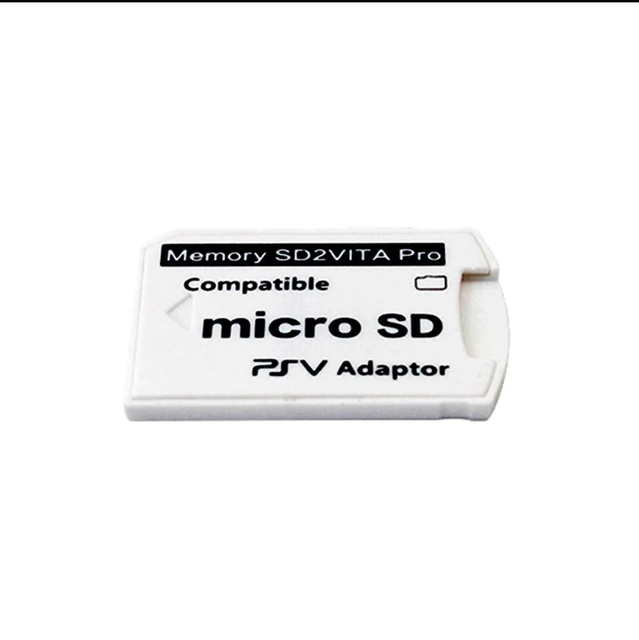 V6.0 Memory SD2Vita Pro TF Micro Card Holder Memory Card Converter Case for PSV Vita1000 2000 Memory Stick Adapter