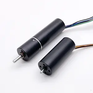 Motorreductor planetario sin coleless de 16mm y 1636 CC para cortina eléctrica 12V 24 voltios micro Motor de velocidad lenta