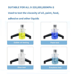 Viscosimètre rotatif <span class=keywords><strong>Brookfield</strong></span>, viscosimètre numérique pour peinture, huile, détergent, équipement de mesure de la viscosité en laboratoire - Product Image 3