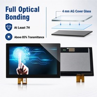 Módulo LCD Táctil Capacitivo con Unión Óptica de 15.6 Pulgadas, 1920 x 1080, 450 Nits, EDP, Cristal de Cubierta AG de 4 mm, Panel de Control HMI Industrial