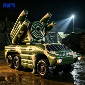 Réplique de Missile Radar Gonflable de Qualité Professionnelle REMEYA, Résistante aux Déchirures et à l'Évacuation de l'Air pour une Utilisation à Long Terme - Product Image 1