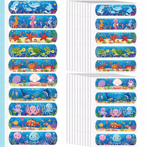 Pansement adhésif élastique imperméable et respirant pour enfants, pansement pour plaies, nécessités quotidiennes pour la maison - Product Image 4