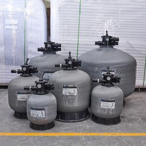 Filtre à sable pour piscine à montage supérieur avec débit de 25 m3/<span class=keywords><strong>h</strong></span>, filtre à sable avec vanne multi-ports à 7 voies - Product Image 1