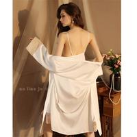 Vente en gros Robes en soie Vêtements de nuit pour femmes Pyjamas de loisirs