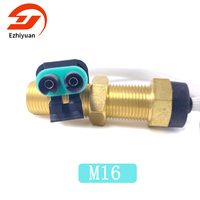 Sensor kecepatan magnetik, M16 * 1.5 M18 * 1.5 Sensor kecepatan magnetik M16/m18 Tachometer Sensor tahan air dan tahan aus untuk mobil, truk, Yachts dan kapal
