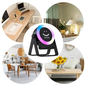 Lười biếng Bracket cảm ứng không dây RGB Hi-Tech phòng ngủ Máy tính để bàn điện thoại đứng cảm biến thông minh <span class=keywords><strong>Bluetooth</strong></span> Loa - Product Image 6