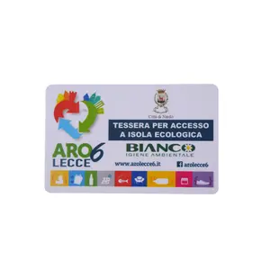 بطاقة بيضاء سادة قابلة للطباعة عالية الجودة لتحكم في الوصول بطاقة ذكية RFID NFC