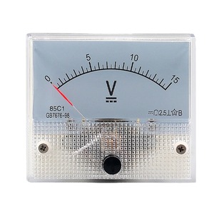 Voltímetro de CC 85C1, 65x56mm, Tipo Puntero, Monofásico, 15V Máx., IP60 - Product Image 3