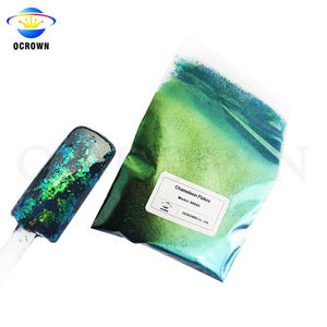 Sihirli yıldızlı gökyüzü ayna etkisi bukalemun tozu gevreği tırnak/jel lehçe için - Product Image 4