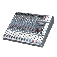 Échantillon Gratuit - Table de Mixage DJ Professionnelle BMG 12 Canaux USB/MP3 FX-1202 pour Deep Blue+White, Rechargeable