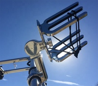 Support de tour de wakeboard Reborn Marine Hardware avec bras rotatif extensible