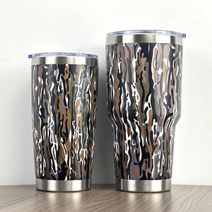 Custom Laser Engraved 30oz Vacuum Insulated Stainless Steel Outdoor Tumbler with Lid for Hiking Camping and Travel Double Wall T - Product Image 1