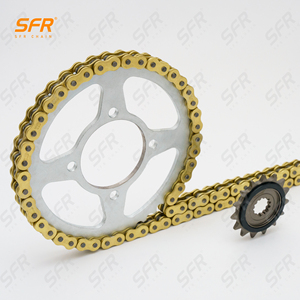 Juego de Cadena y Piñón para Motocicleta SFR OEM/ODM 520H-O-120L 520-43T 520-17T para Kawasaki <span class=keywords><strong>Ninja</strong></span> 400 <span class=keywords><strong>Honda</strong></span> CB500X - Product Image 4