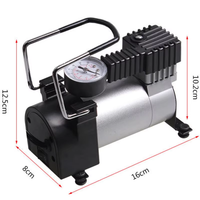 Portable 12v Single Cylinder Power Inflator Pump for Car and Motorcycle Tire Inflation Car Accessories