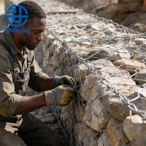 <span class=keywords><strong>Malla</strong></span> de Alambre <span class=keywords><strong>Hexagonal</strong></span> <span class=keywords><strong>Galvanizada</strong></span> en Caliente de 1.2/1.5/1.8/2.0m para Barandillas de Balcón, Cercas para Animales de Granja y <span class=keywords><strong>Malla</strong></span> para Gaviones - Product Image 5