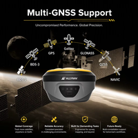 Système laser RTK Allynav R90 doté d’une technologie de pointe GNSS/IMU, d’un laser et d’une double caméra pour la mesure du terrain; récepteur GNSS.