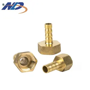 NLD Equal Tee Insulated 304 Stainless Steel Brass Crimp Water 1/2''-10mm Male Female Pipe Fittings