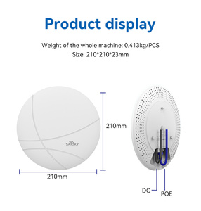 150 + người dùng liền mạch chuyển vùng lưới wifi6 2.4G 5G băng tần kép 3000Mbps điểm truy cập bl608x Trần AP với Gigabit Ethernet cổng <span class=keywords><strong>Wlan</strong></span> - Product Image 6