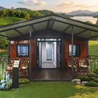 Maison conteneur préfabriquée extensible de 20 pieds et 40 pieds prête à être expédiée, à vendre, livraison rapide, mini-maison préfabriquée 3, 4 ou 5 chambres