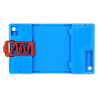 Transmisor de Señal de Entrada Analógica de 0-5VAC, 0-50VAC, 0-100VAC, 4-20mA, 0-10V, Conexión Trifásica en Riel DIN, Transductor de Voltaje CA 0.2